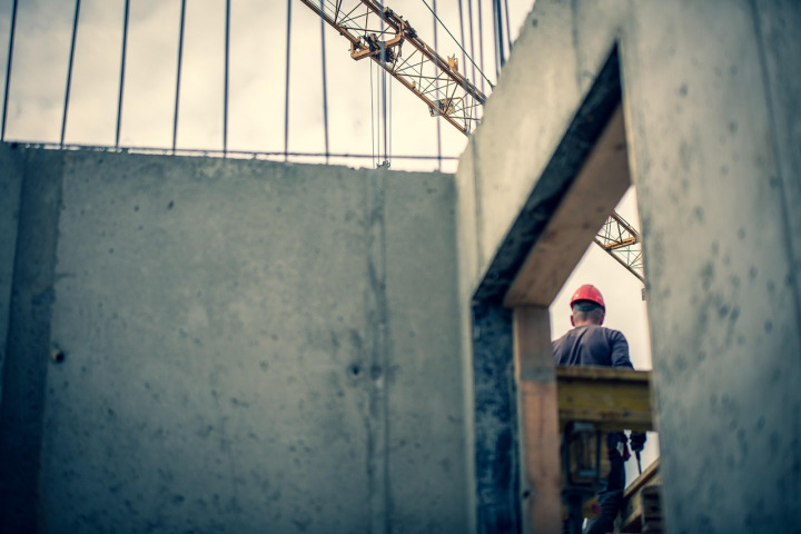 construction worker on site